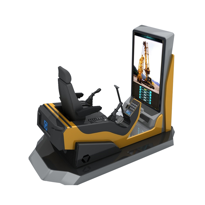 Continuous wall grab operator personal training simulator